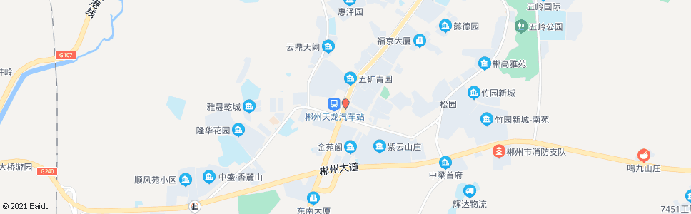 郴州鼎和大酒店_公交站地图_郴州公交_妙搜公交查询2024