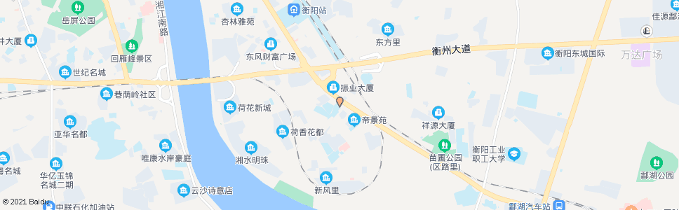 衡阳市三中_公交站地图_衡阳公交_妙搜公交查询2025