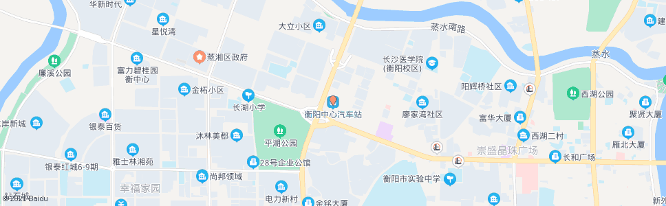 衡阳市中心汽车站_公交站地图_衡阳公交_妙搜公交查询2025