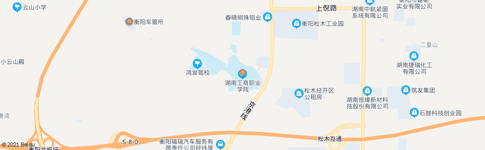 衡阳驾考考场路口(湖南工商职业学院)_公交站地图_衡阳公交_妙搜公交查询2024