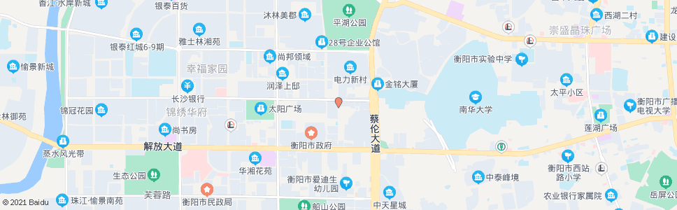 衡阳花鸟市场_公交站地图_衡阳公交_妙搜公交查询2025