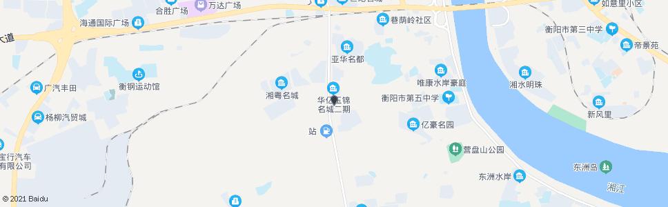 衡阳蒸湘南路小学_公交站地图_衡阳公交_妙搜公交查询2025