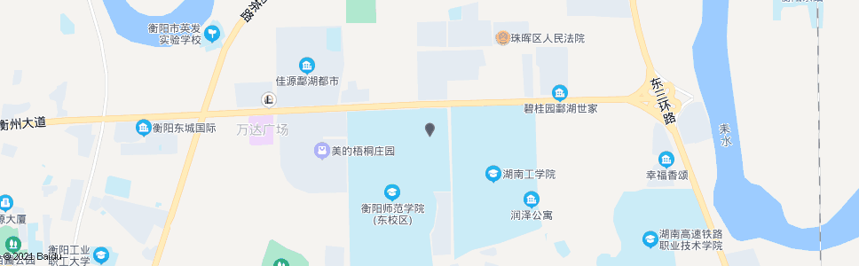 衡阳市体育中心_公交站地图_衡阳公交_妙搜公交查询2025