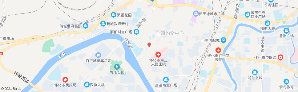 怀化鹤城区建设局_公交站地图_怀化公交_妙搜公交查询2024