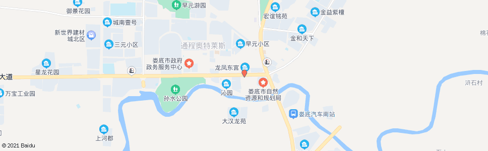 娄底市国土局_公交站地图_娄底公交_妙搜公交查询2024