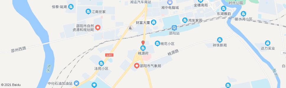 邵阳市精神病医院_公交站地图_邵阳公交_妙搜公交查询2025