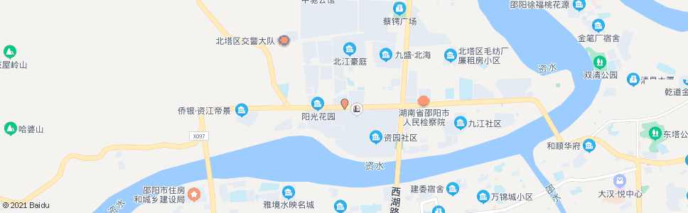 邵阳北塔区政府_公交站地图_邵阳公交_妙搜公交查询2024