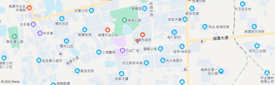 湘潭清水加油站_公交站地图_湘潭公交_妙搜公交查询2025