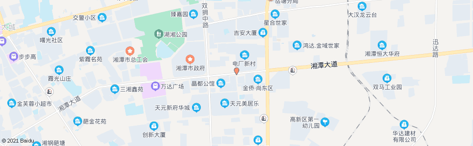 湘潭农贸市场_公交站地图_湘潭公交_妙搜公交查询2025