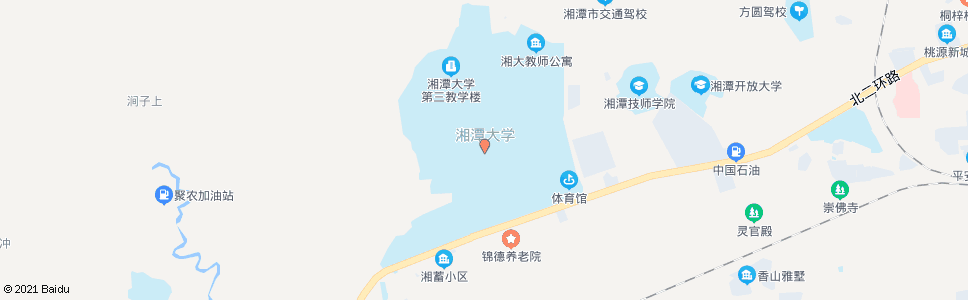 湘潭湘潭大学_公交站地图_湘潭公交_妙搜公交查询2024