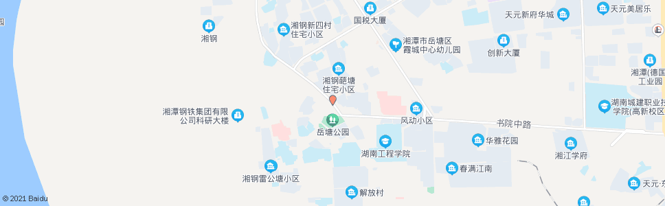 湘潭岳塘路口_公交站地图_湘潭公交_妙搜公交查询2025