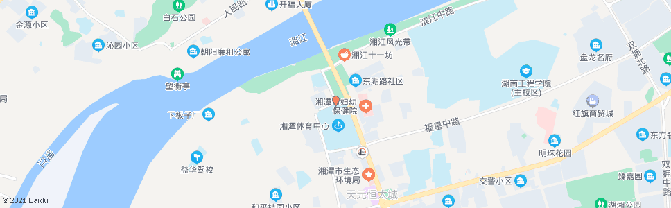 湘潭三角坪(体育中心)_公交站地图_湘潭公交_妙搜公交查询2025