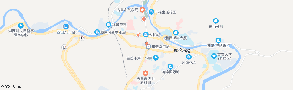 湘西市政府大楼_公交站地图_湘西公交_妙搜公交查询2024