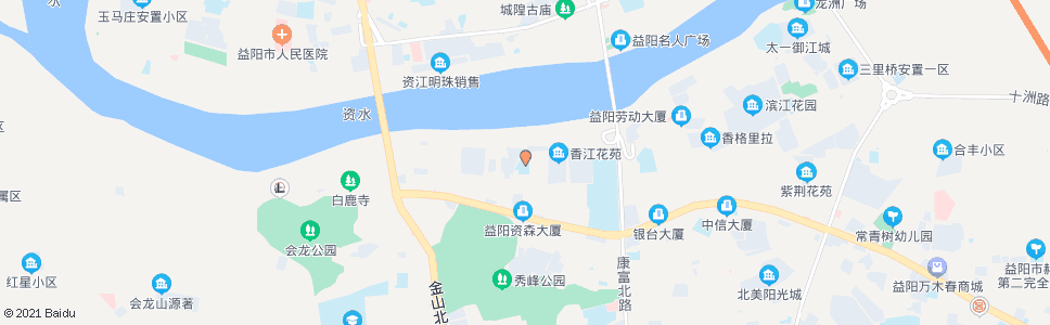 益阳西流湾小学_公交站地图_益阳公交_妙搜公交查询2024