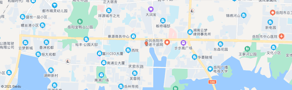 岳阳市政府_公交站地图_岳阳公交_妙搜公交查询2024