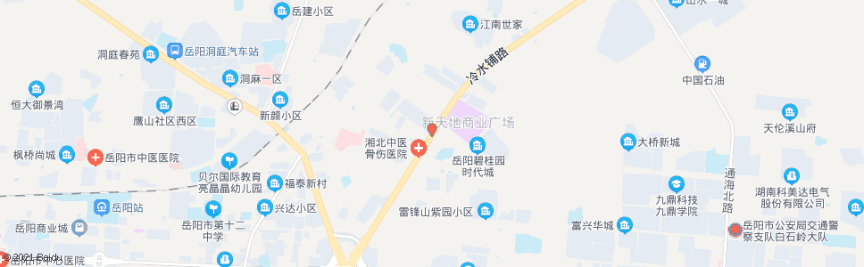 岳阳楼区骨康医院_公交站地图_岳阳公交_妙搜公交查询2024