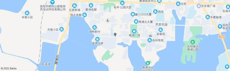 岳阳望湖公寓_公交站地图_岳阳公交_妙搜公交查询2024