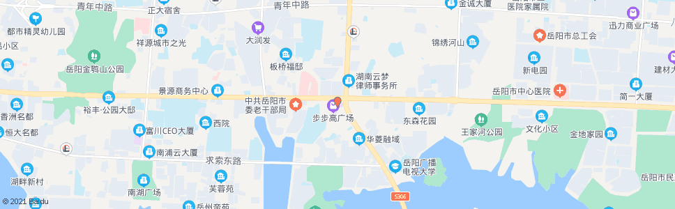 岳阳花板桥_公交站地图_岳阳公交_妙搜公交查询2025