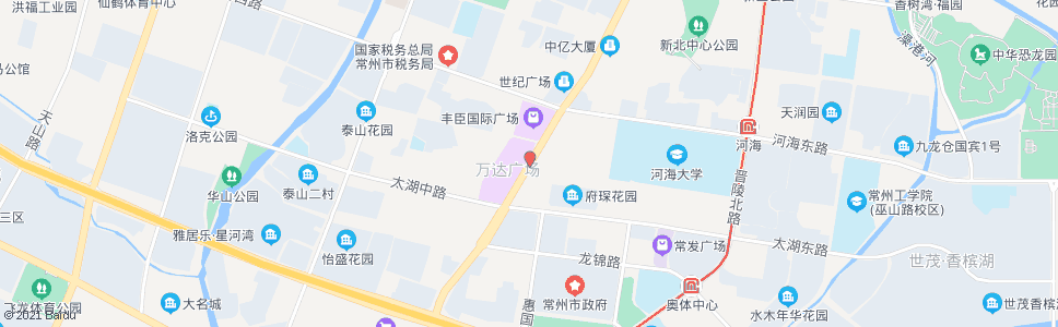 常州通江路巢湖路_公交站地图_常州公交_妙搜公交查询2024