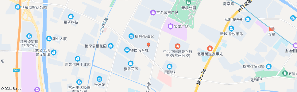 常州棕榈路玫瑰路(梧桐苑南)_公交站地图_常州公交_妙搜公交查询2024