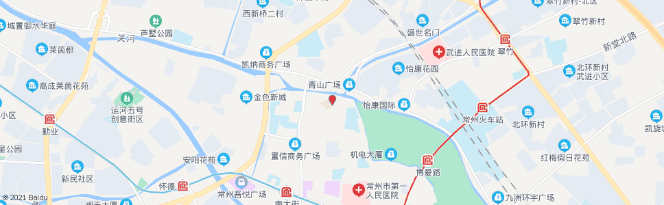 常州北直街小区(常州口腔医院)_公交站地图_常州公交_妙搜公交查询2024