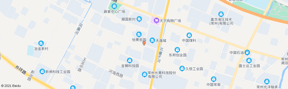 常州顺园路汉江路_公交站地图_常州公交_妙搜公交查询2024