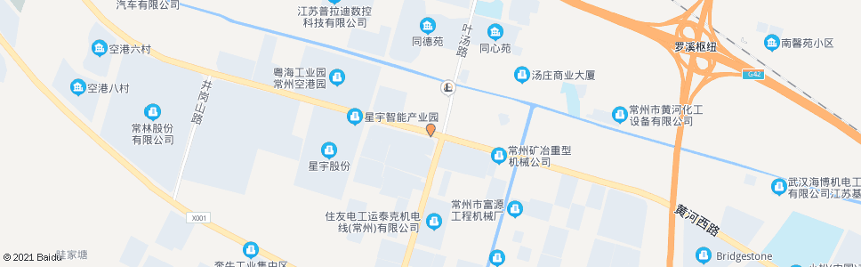 常州黄河路叶汤路_公交站地图_常州公交_妙搜公交查询2024