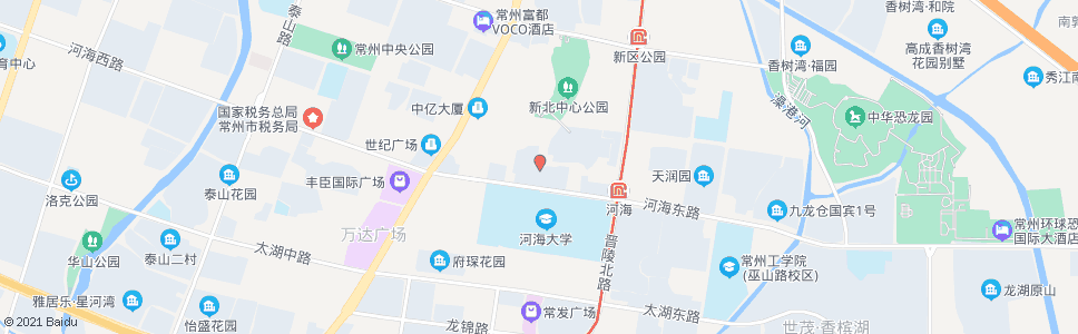 常州兰翔新村(河海大学北门)_公交站地图_常州公交_妙搜公交查询2024