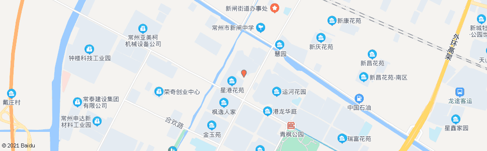 常州星港农贸市场_公交站地图_常州公交_妙搜公交查询2025