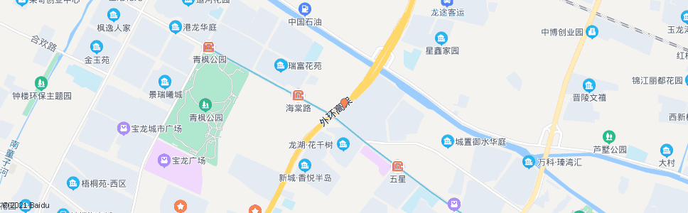 常州龙江路(星港路)_公交站地图_常州公交_妙搜公交查询2025