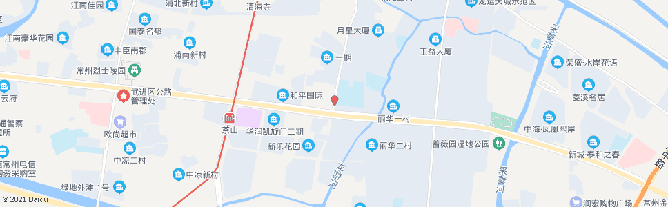 常州龙游路中吴大道_公交站地图_常州公交_妙搜公交查询2025