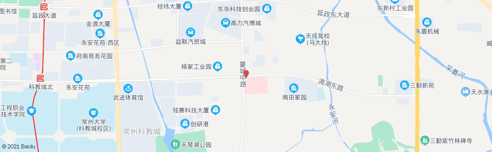 常州滆湖路丽华路(武进医院南院)_公交站地图_常州公交_妙搜公交查询2025