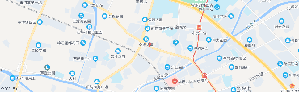 常州通江路飞龙路(b)_公交站地图_常州公交_妙搜公交查询2025