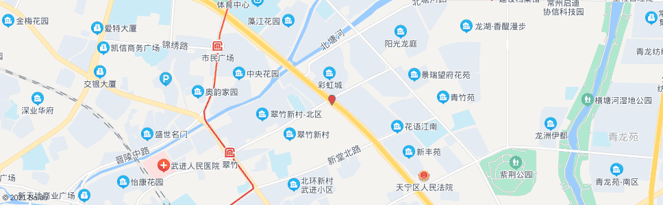 常州龙城大道永宁路_公交站地图_常州公交_妙搜公交查询2024