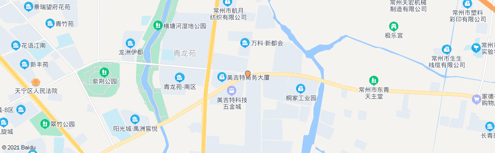 常州青龙路华阳路(飞牛纺织)_公交站地图_常州公交_妙搜公交查询2024