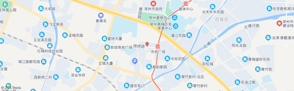 常州衡山路珠江路(常州政务服务中心)_公交站地图_常州公交_妙搜公交查询2024