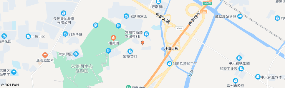 常州建农工业园_公交站地图_常州公交_妙搜公交查询2025