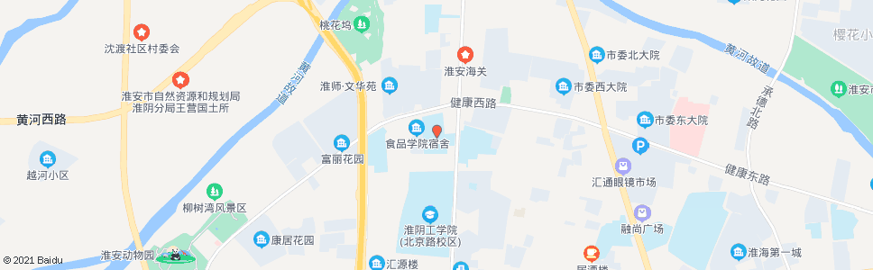 淮安淮安技师学院_公交站地图_淮安公交_妙搜公交查询2024