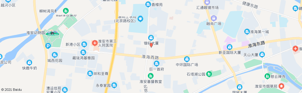 淮安市城建局_公交站地图_淮安公交_妙搜公交查询2025