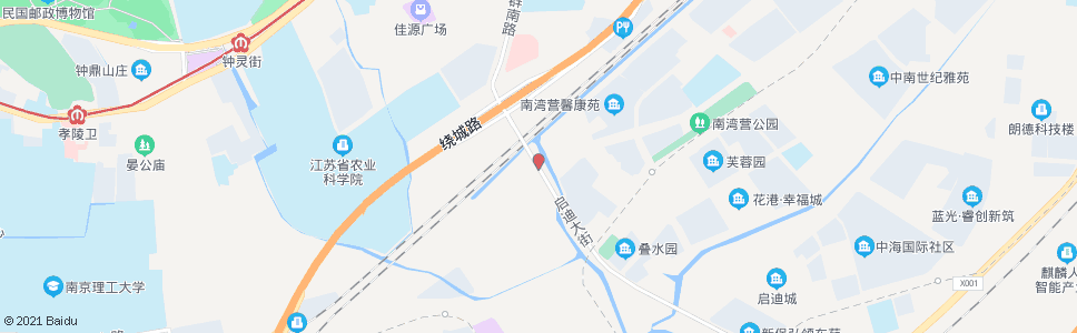 南京启迪大街马高路_公交站地图_南京公交_妙搜公交查询2024