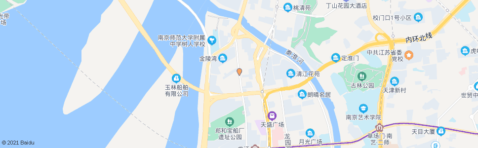 南京新河二村_公交站地图_南京公交_妙搜公交查询2024