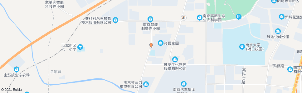 南京永渡路沈庄_公交站地图_南京公交_妙搜公交查询2025