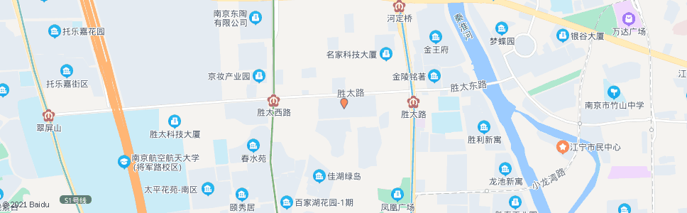 南京湖滨公寓_公交站地图_南京公交_妙搜公交查询2025