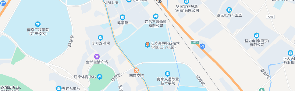 南京海事学院_公交站地图_南京公交_妙搜公交查询2024