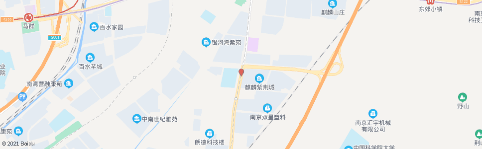 南京开城路中_公交站地图_南京公交_妙搜公交查询2025