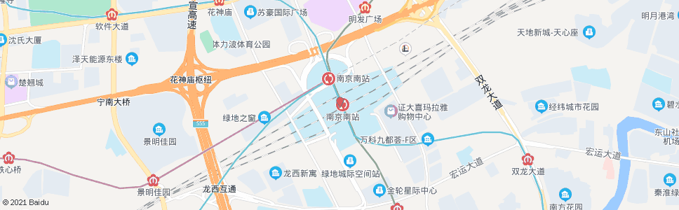 南京西柿路南_公交站地图_南京公交_妙搜公交查询2025