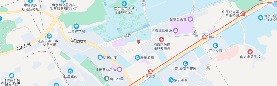 南京学衡路亚东新城区_公交站地图_南京公交_妙搜公交查询2024