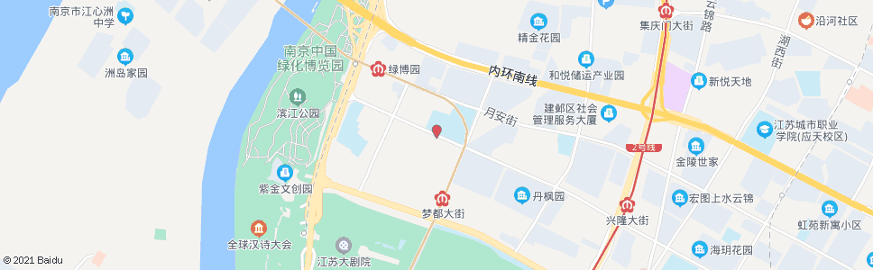 南京兴隆大街苍山路_公交站地图_南京公交_妙搜公交查询2024