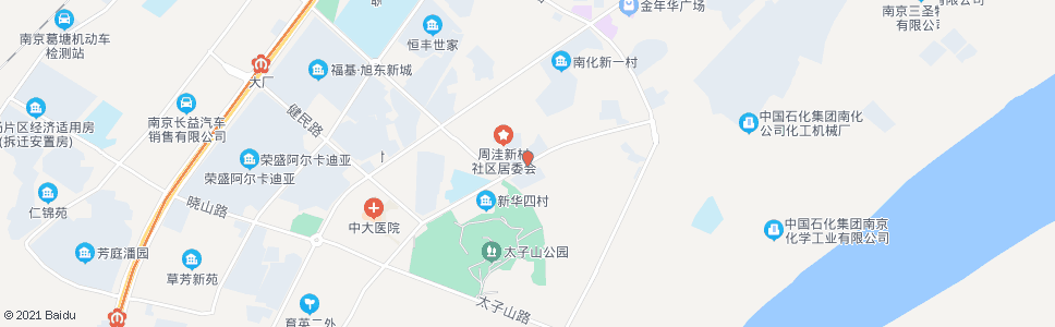 南京周洼新村_公交站地图_南京公交_妙搜公交查询2025