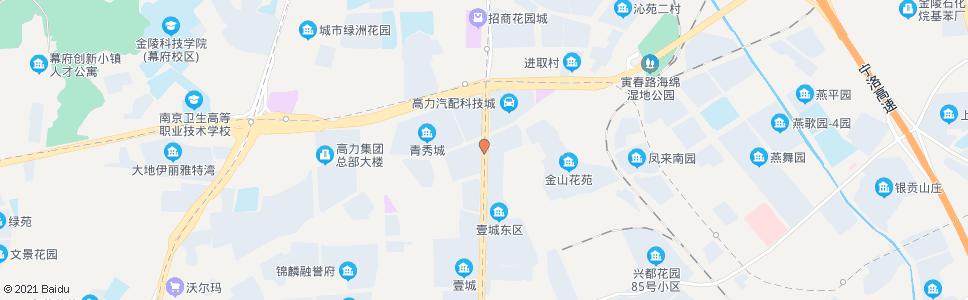 南京墨香路北_公交站地图_南京公交_妙搜公交查询2025